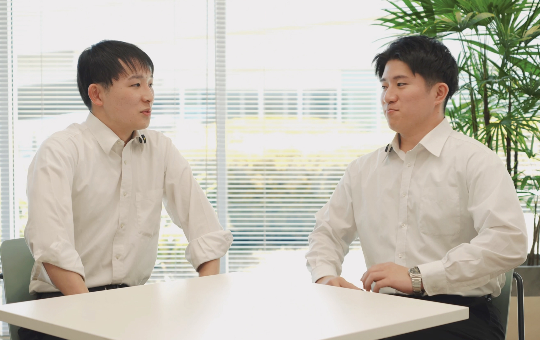 新卒入社した同期の二人！